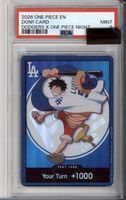 ONE PIECE Promo Don!! (Dodgers 2026) PSA9