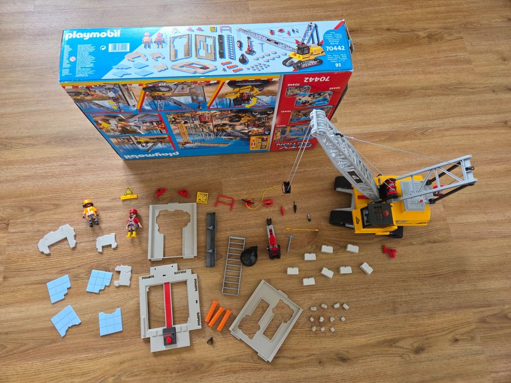 Playmobil 70442, City Action, Seilbagger mit Bauteil (Gebraucht) in ...
