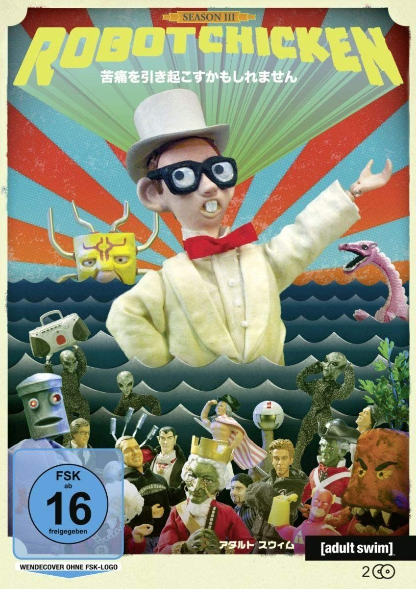 Alle DVDs: Robot Chicken - Staffel 3 – Gebraucht aus Wettingen von Reviled