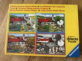 Ravensburger didacta Puzzle Jahreszeiten guter Zustand