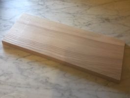 schönes Zopfbrett Massivholz Esche- Neu!.