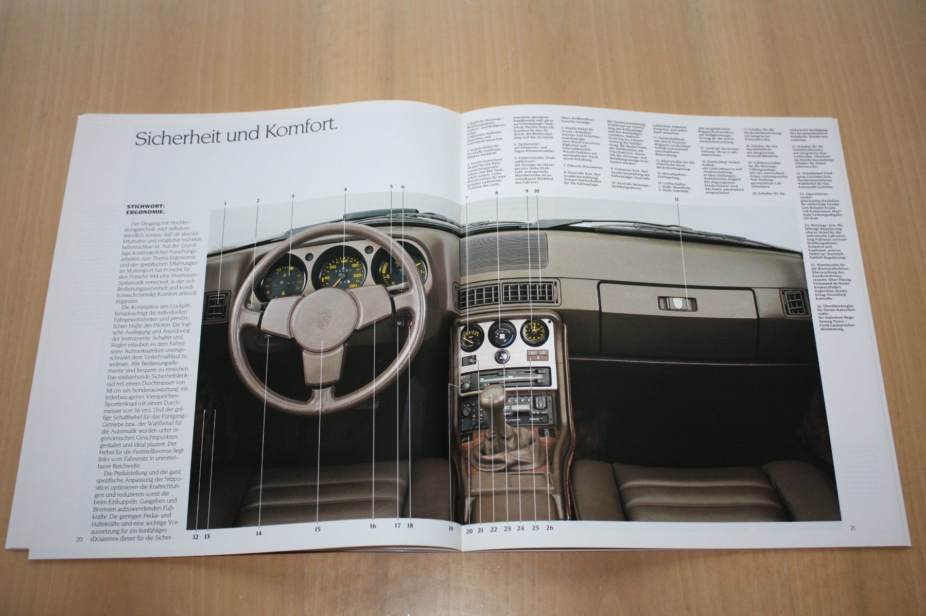 Porsche Documenti: Porsche 944 Prospekt 7/1983 – Usato da Wikon venduto da erwin400 5