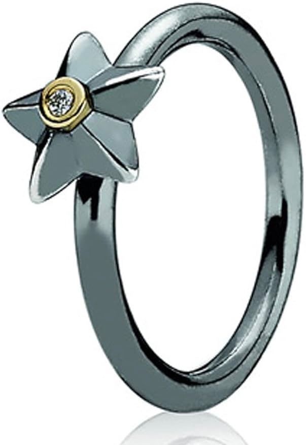 Pandora Anelli: Original Pandora Ring Bicolor 14k Gold Diamant – Nuovo e nell'imballaggio originale da Rüfenacht BE venduto da Milena_1