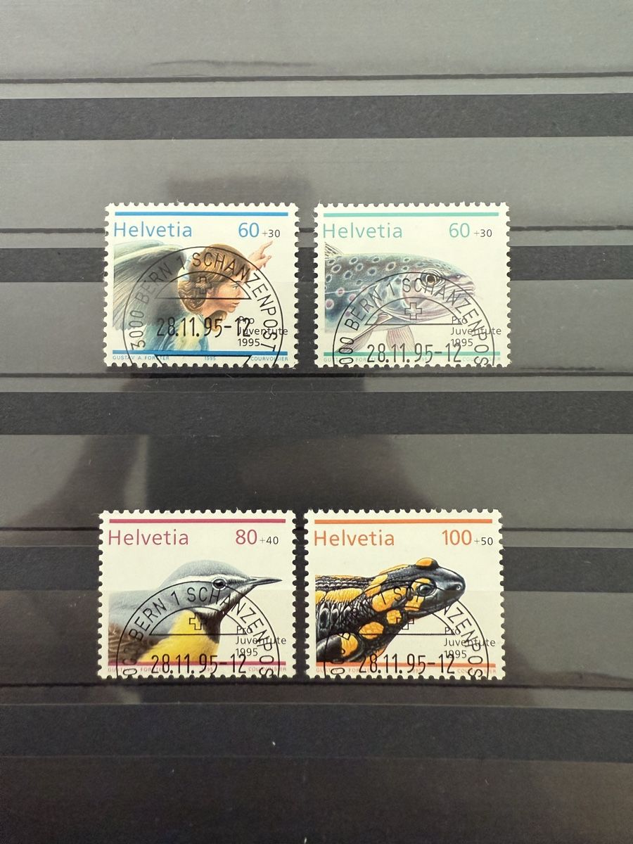 Tutti i francobolli: Briefmarke 1995 Pro Juventute, gestempelt – Nuovo (secondo la descrizione) da Steinhausen venduto da Qualifly2022