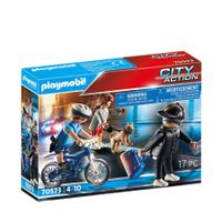 Playmobil City Action 70573 Verfolgung des Taschendiebs Neu