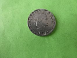 Schweiz 1887, 20 Rappen