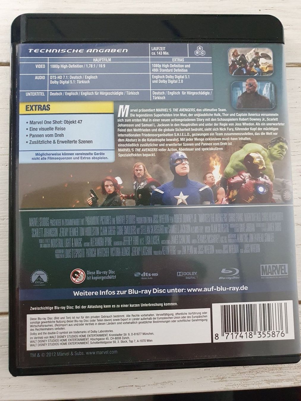 Tutti i DVDs: Marvels Avengers – Nuovo (secondo la descrizione) da Eiken venduto da Lashar 1