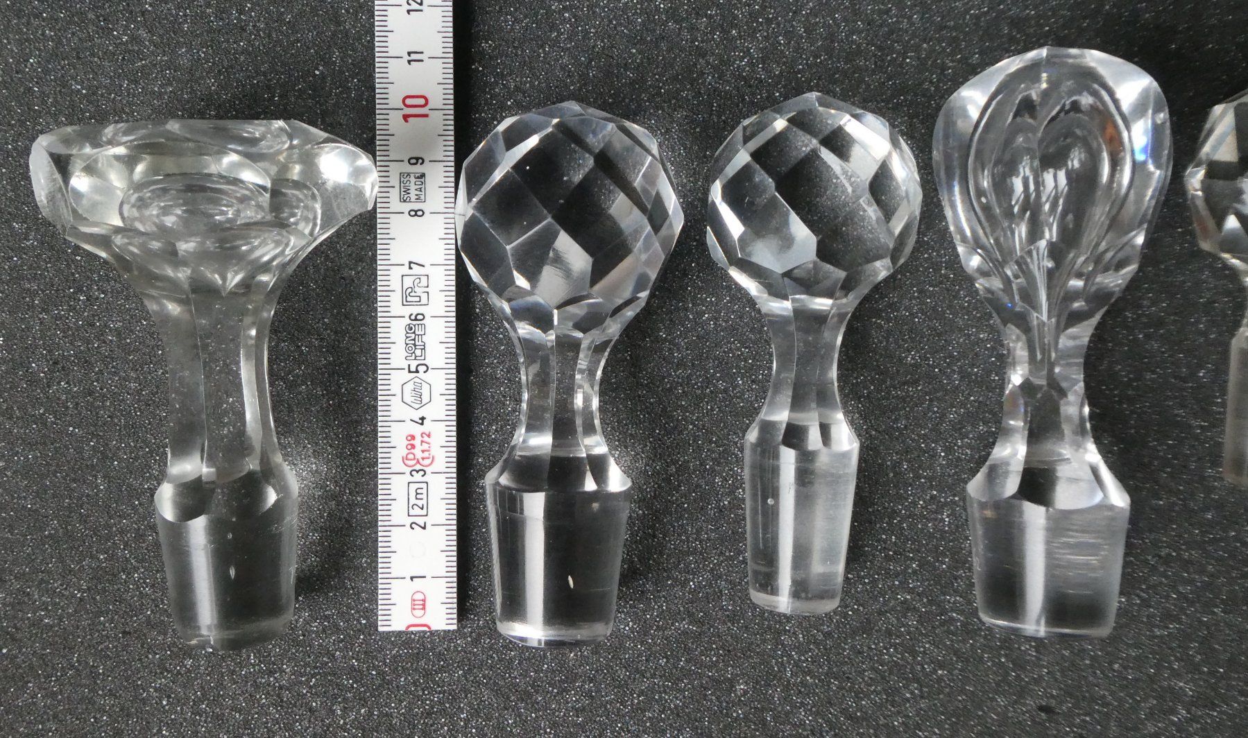 Apribottiglie & Tappi per chiusura: Stöpsel Kristall Glas Karaffenverschluss – Usato da Frauenfeld venduto da ZAZ12 2