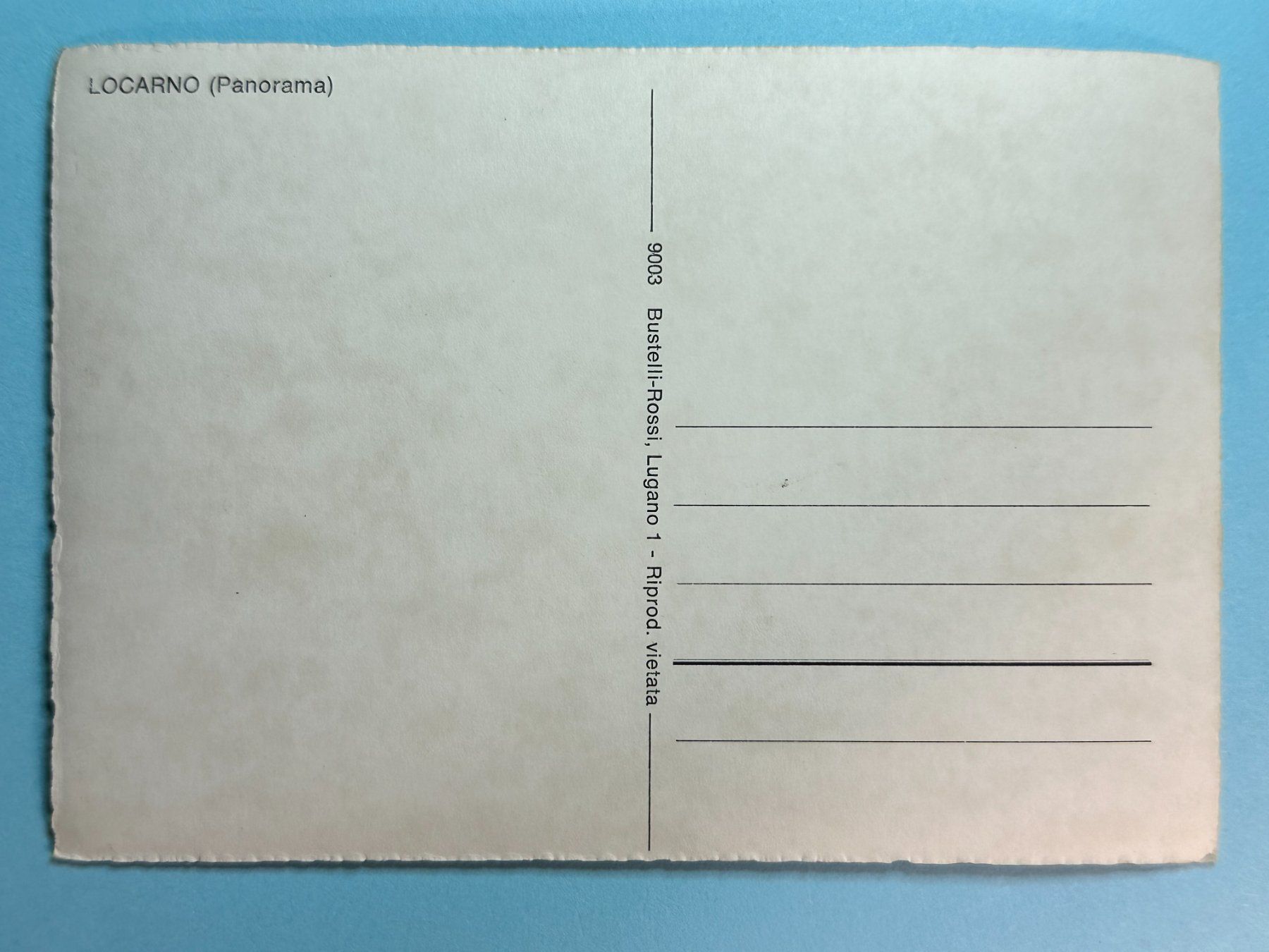 Cartoline postali: Locarno - Panorama – Usato da Steg VS venduto da _vinci_ 1