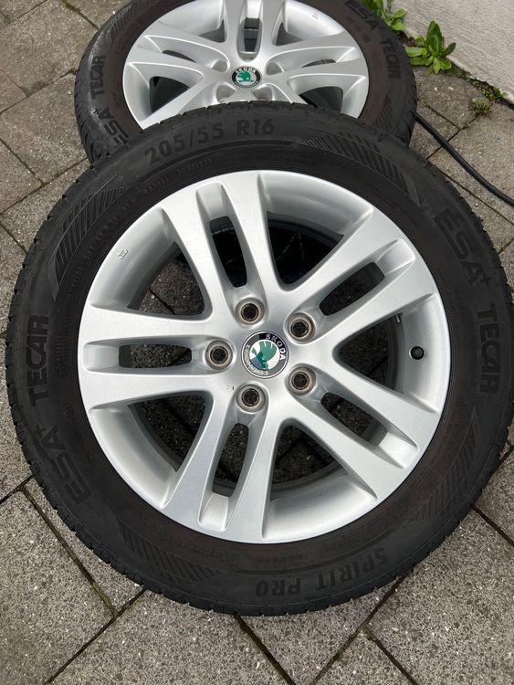 Stilvolle Alufelgen Skoda Octavia Ebenbild
