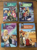 Die drei!!! Mädchen-Detektiv-Romane, 4 Bände, Top Zustand