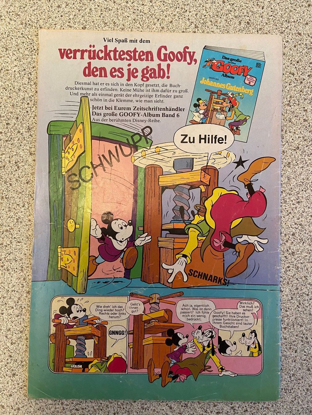 BD: Comic Micky-vision 1978  Nr. 8 /9, – D'occasion à Böckten par Hansi36 3