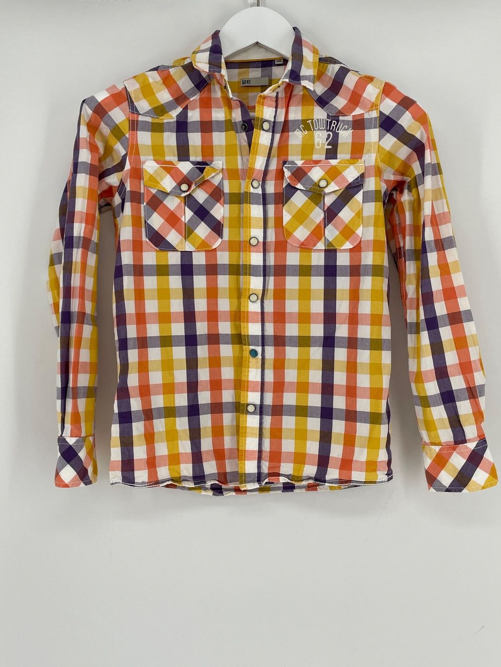 We Hemden, T-Shirts & Polos: Freizeithemd/ Karo Hemd Gr. 146/152 von WE – Gebraucht aus Auenstein von moin.