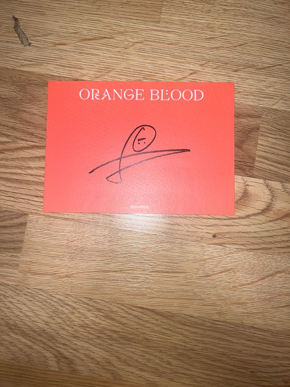 CD: Enhypen signed postcard Jungwon kpop – Nuovo (secondo la descrizione) da Berikon venduto da Alice_z