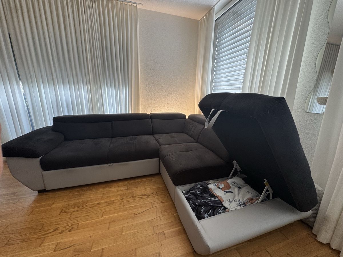 Divani: Ecksofa mit Bettfunktion und Stauraum – Usato da Biberist venduto da wayoffire 2