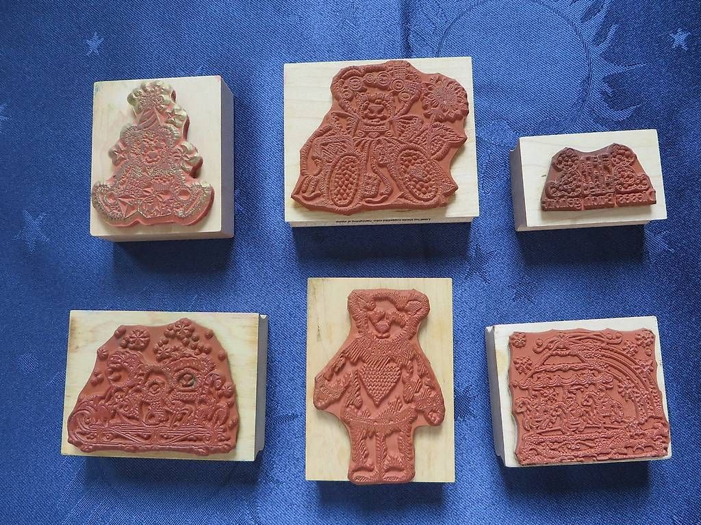 Timbri: Stempel,Bären,8 Stück – Usato da Langrickenbach venduto da zwiebel03 2