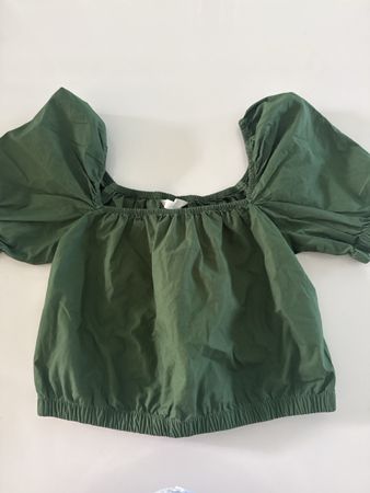 Shirt H&M Dunkelgrün Grösse XS neuwertig