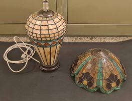Antike Buntglas Tiffanny Lampe