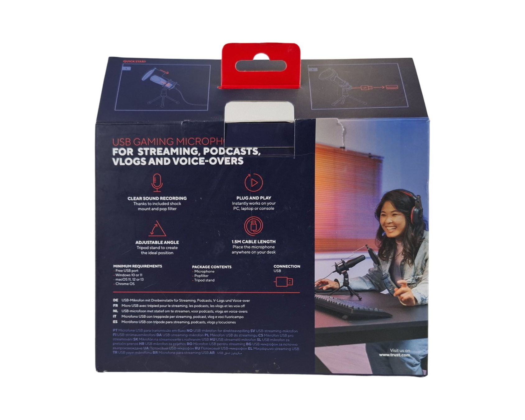 Trust Mikrofone: TRUST GXT 232 Mantis, USB-Mikrofon – Neu und originalverpackt aus Wil SG von Restwert_Wil 7