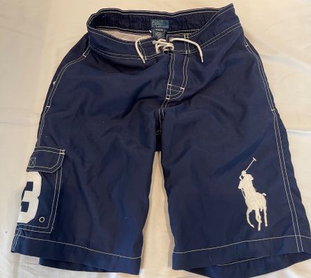 Polo Ralph Lauren Badehose, dunkelblau, Grösse 140, Top!