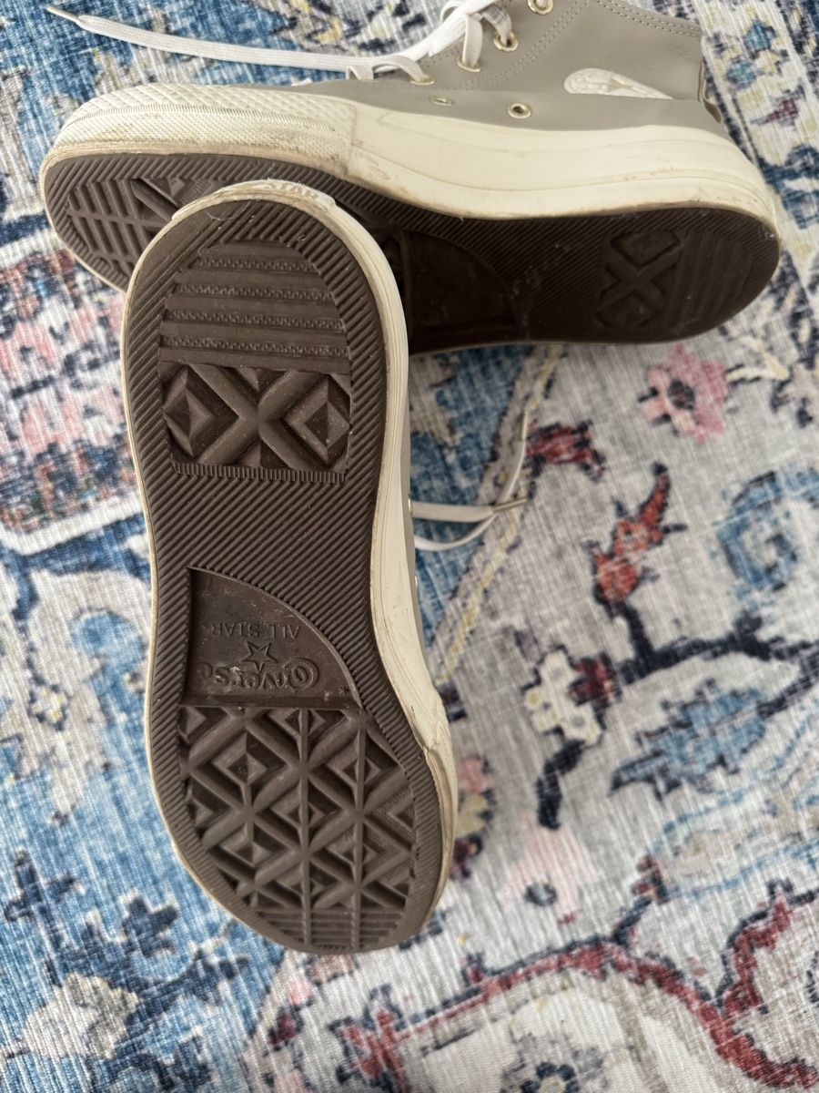 Scarpe da donna: Beige leder converse – Usato da Bottighofen venduto da mlj_5dlb 1