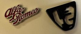 Alfa Romeo 2er Set Anstecknadel  Pin Original Merchandising