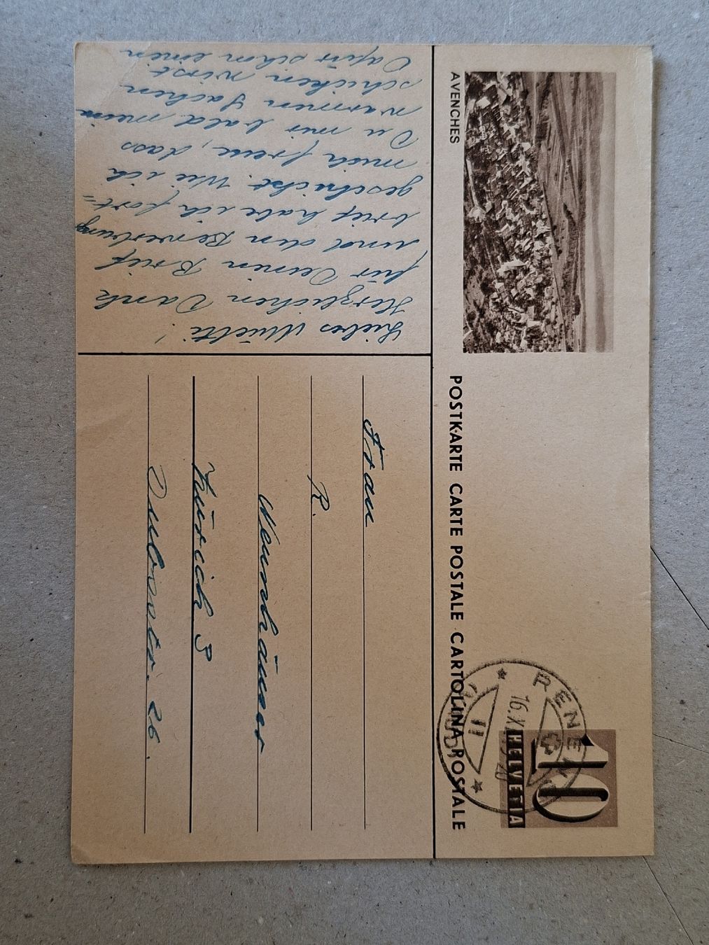 Cartoline postali: Lot: 7x historische Ansichtskarten / Postkarten mit Stempeln – Usato da Rorschacherberg venduto da RelictByJones 5