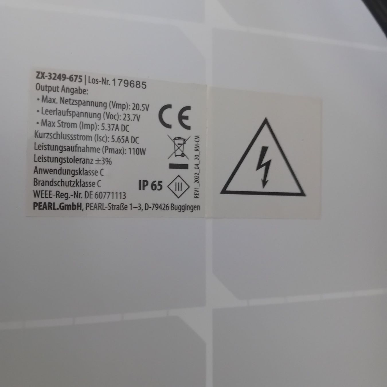 Panneaux solaires: Solarpanel – D'occasion à Baden par marshamani 1