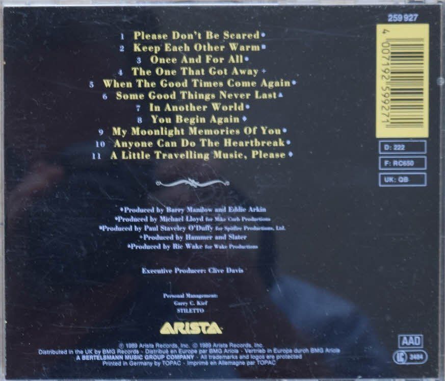CD: Barry Manilow - CD – Usato da Niederhelfenschwil venduto da Rol9527 1