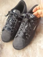 PUMA SCHUH 40 SNEAKER SCHWARZ SPORTSCHUH FITNESS SCHNÜRER
