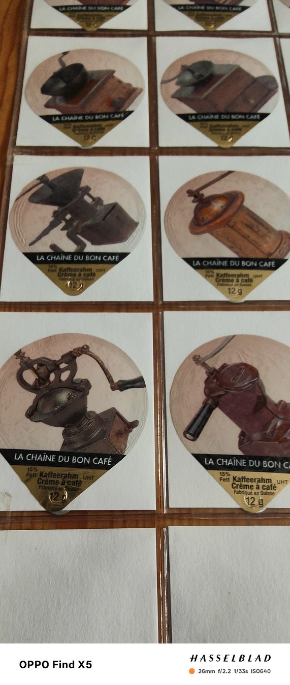 Opercules: Kaffeerahmdeckeli – Neuf (Voir description) à Volken par katz5 7