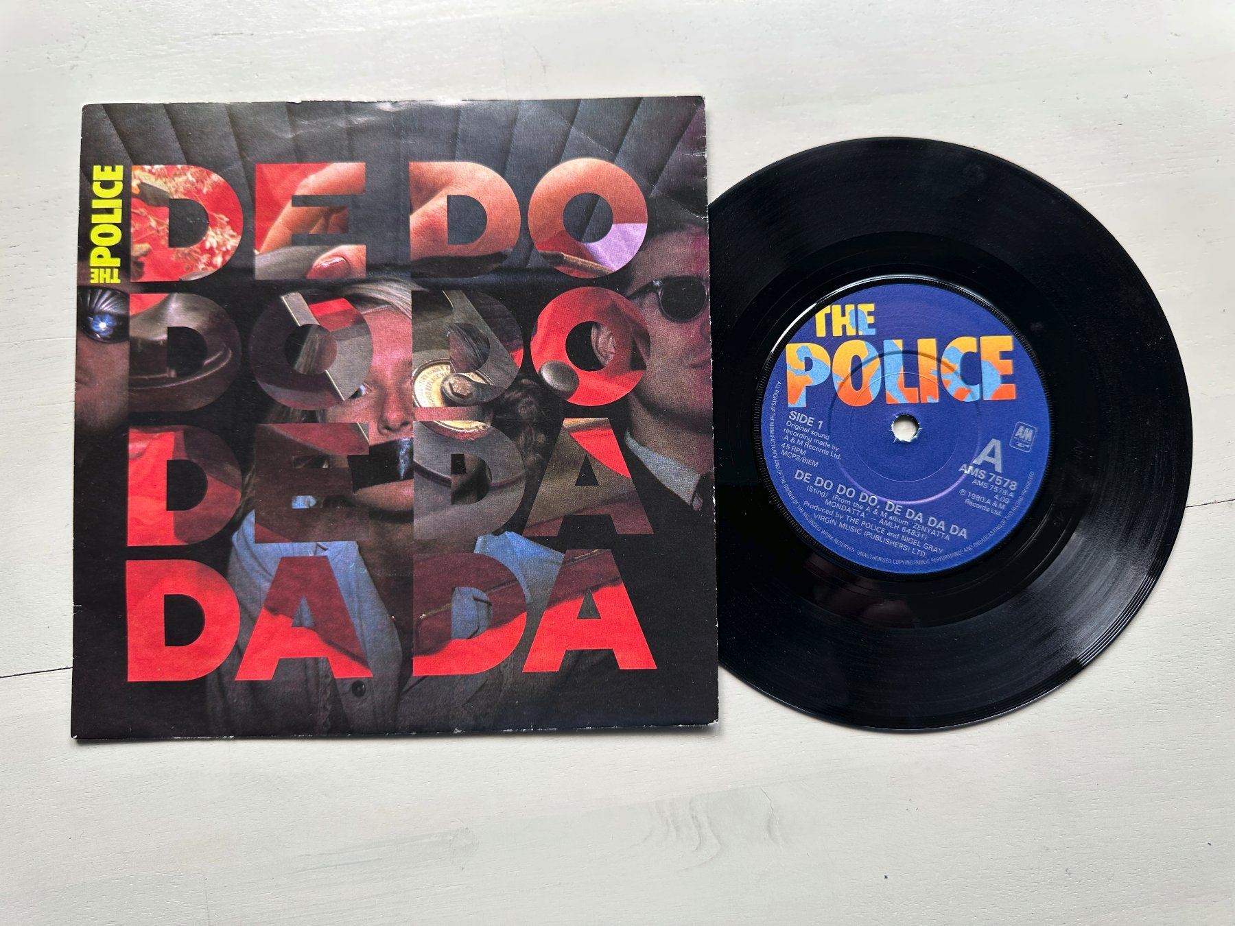 Dischi in vinile: POLICE STING rare Single Kult De Do Do Da UK diffent Cover – Usato da Basel venduto da Partridge