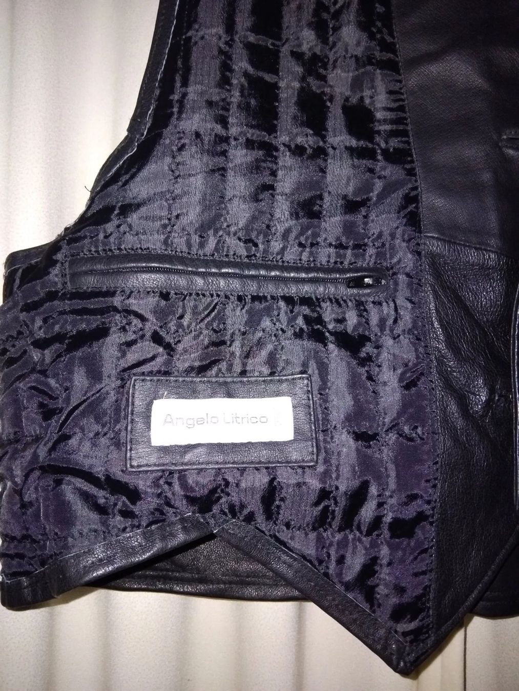 Gilet & Giacche: Schwarze Herren- Lederweste  Gr. L – Nuovo (secondo la descrizione) da Rorschach venduto da kristys 3