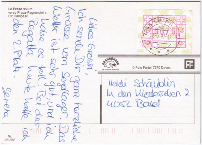 Cartoline postali: Le Presse – Usato da Binningen venduto da Mountainrider 1