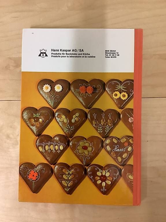 Libri: Backbuch Lebkuchen von Hans Kaspar – Usato da Krauchthal venduto da Maugsi 3