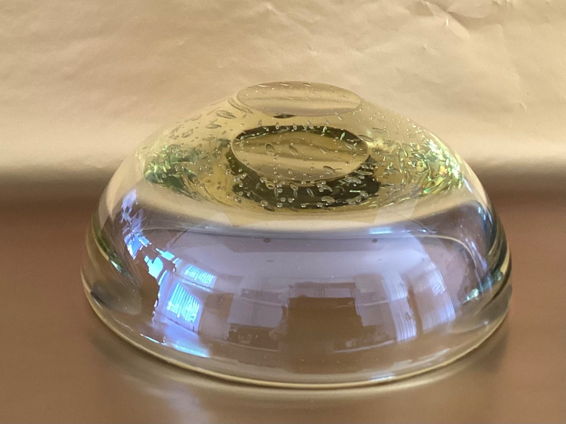 Schalen: Glas - Schale gelb / Durchmesser 22cm – Gebraucht aus Beinwil am See von kae_gh7c 2