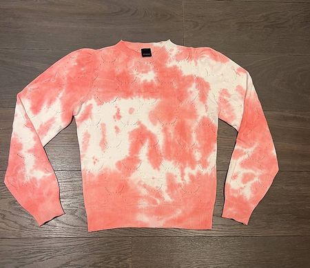 Toller  Pullover von Pinko Gr.S Weiss/rosa