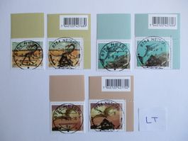 Voll Letzttagsstempel der Poststelle 8754 Netstal