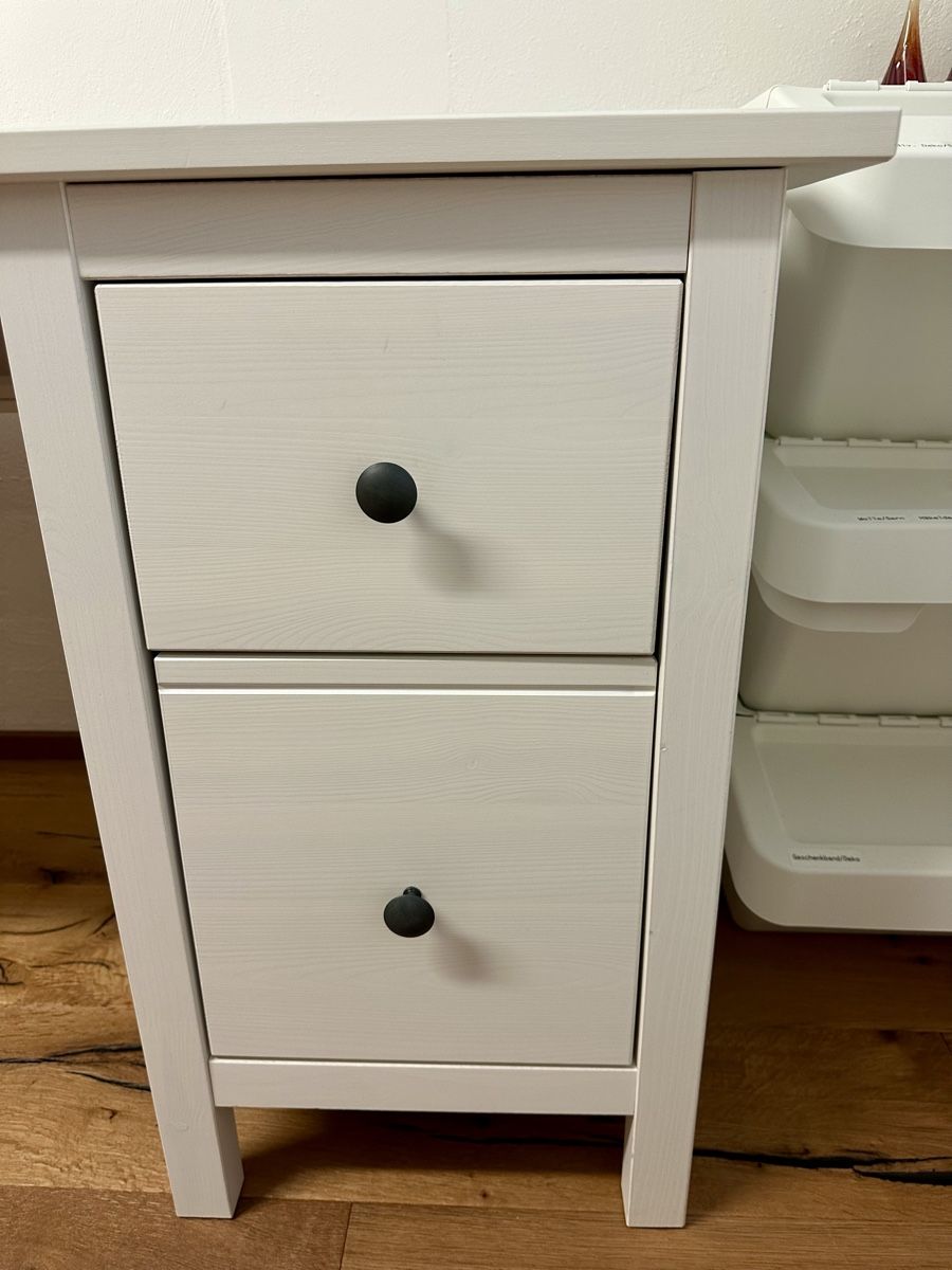 Scrivanie: Pult, weiss gebeizt, HEMNES – Usato da Eschenbach LU venduto da cherryplum 3