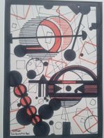 EDGAR BALTENSPERGER ORIGINAL ACRYL SIGNIERT MIT PASSEPARTOUT