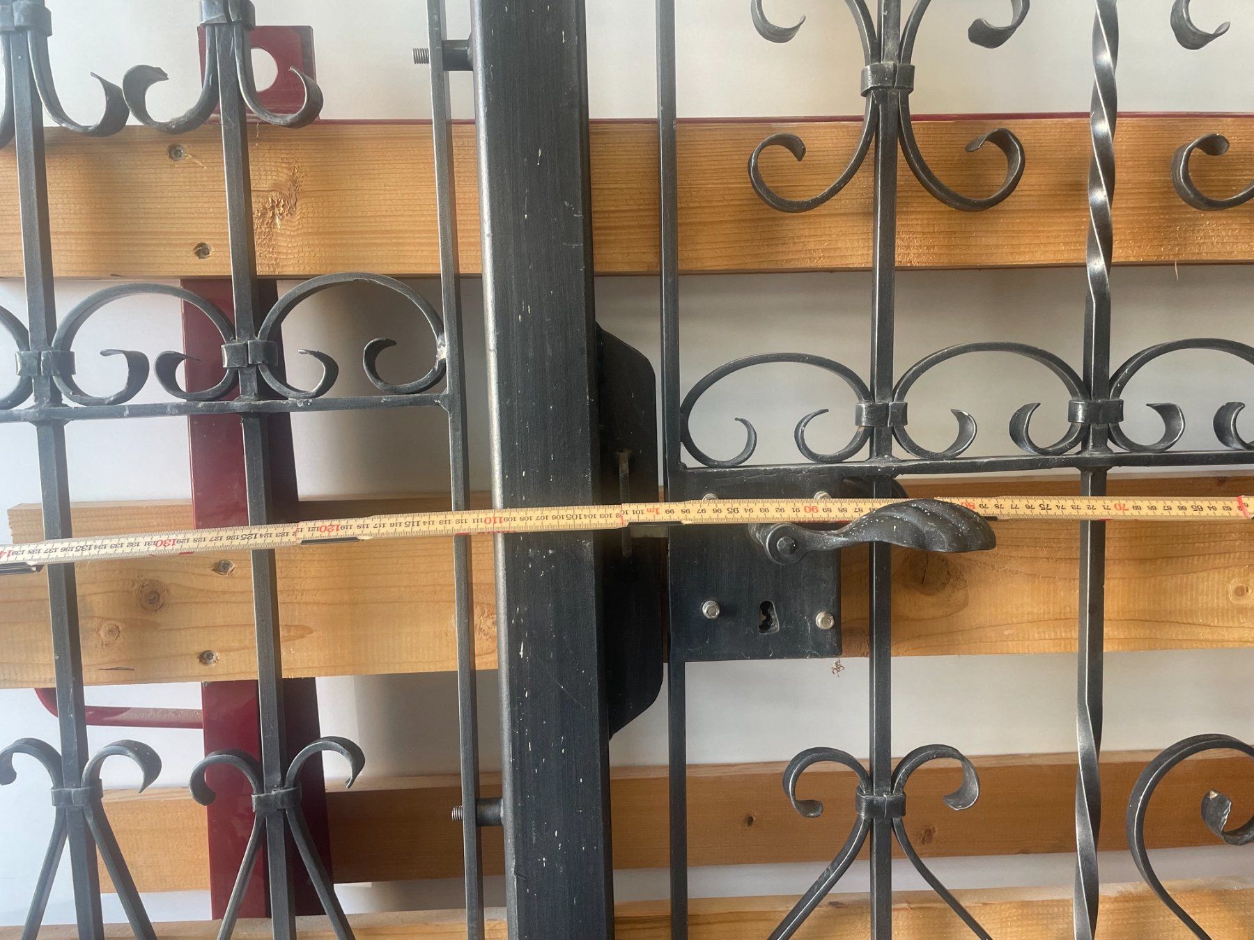 Porte: Gartentor-Anlage schmiedeisern – Usato da Rothenburg venduto da Acarla 3