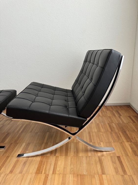 Poltrone: Hochwertige Barcelona Chair – Usato da Zürich venduto da Abonazhr 3