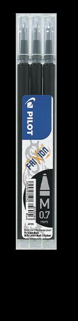 Pilot Penna & Evidenziatori: Pilot Ersatzminen FriXion Refill M0.7 blau oder schwarz – Nuovo e nell'imballaggio originale da Walenstadt venduto da Trend-24 1