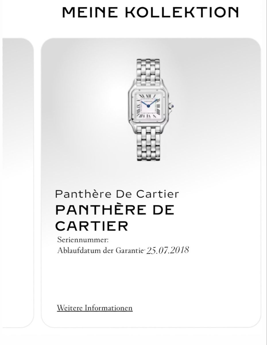 Cartier Orologi: Cartier Panther Medium Iced Out - HPI01721 – Nuovo (secondo la descrizione) da Wettingen venduto da Elegance_Uhren 7