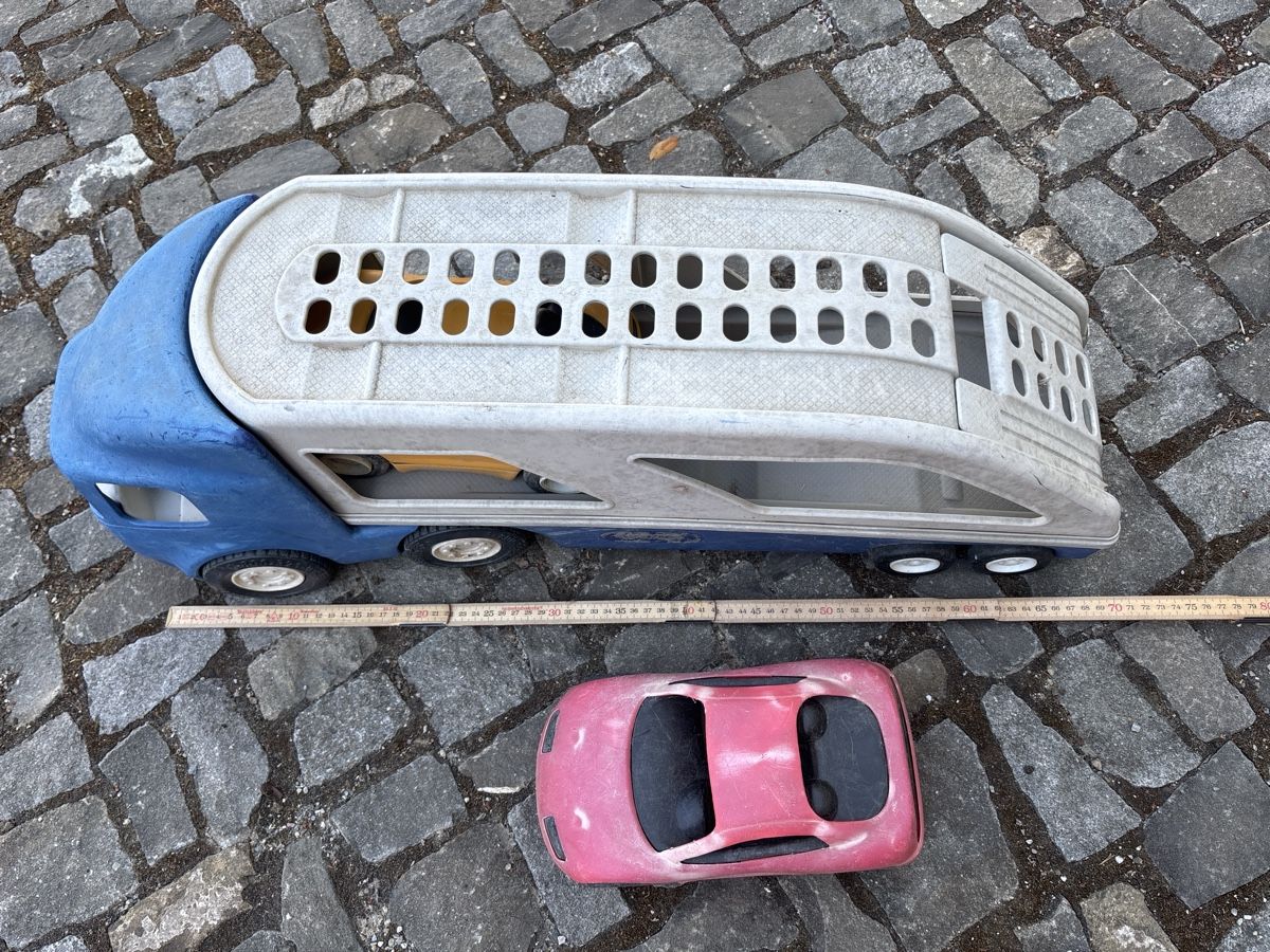 Giocattoli: Autotransporter Spielzeug mit 2 Autos – Usato da Hinwil venduto da TomTom036 2