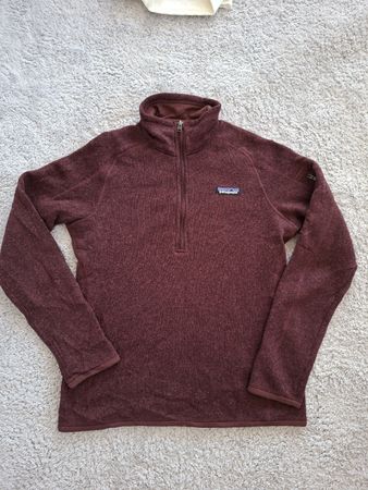 Pull Patagonia bordeaux fermeture éclair taille S femme