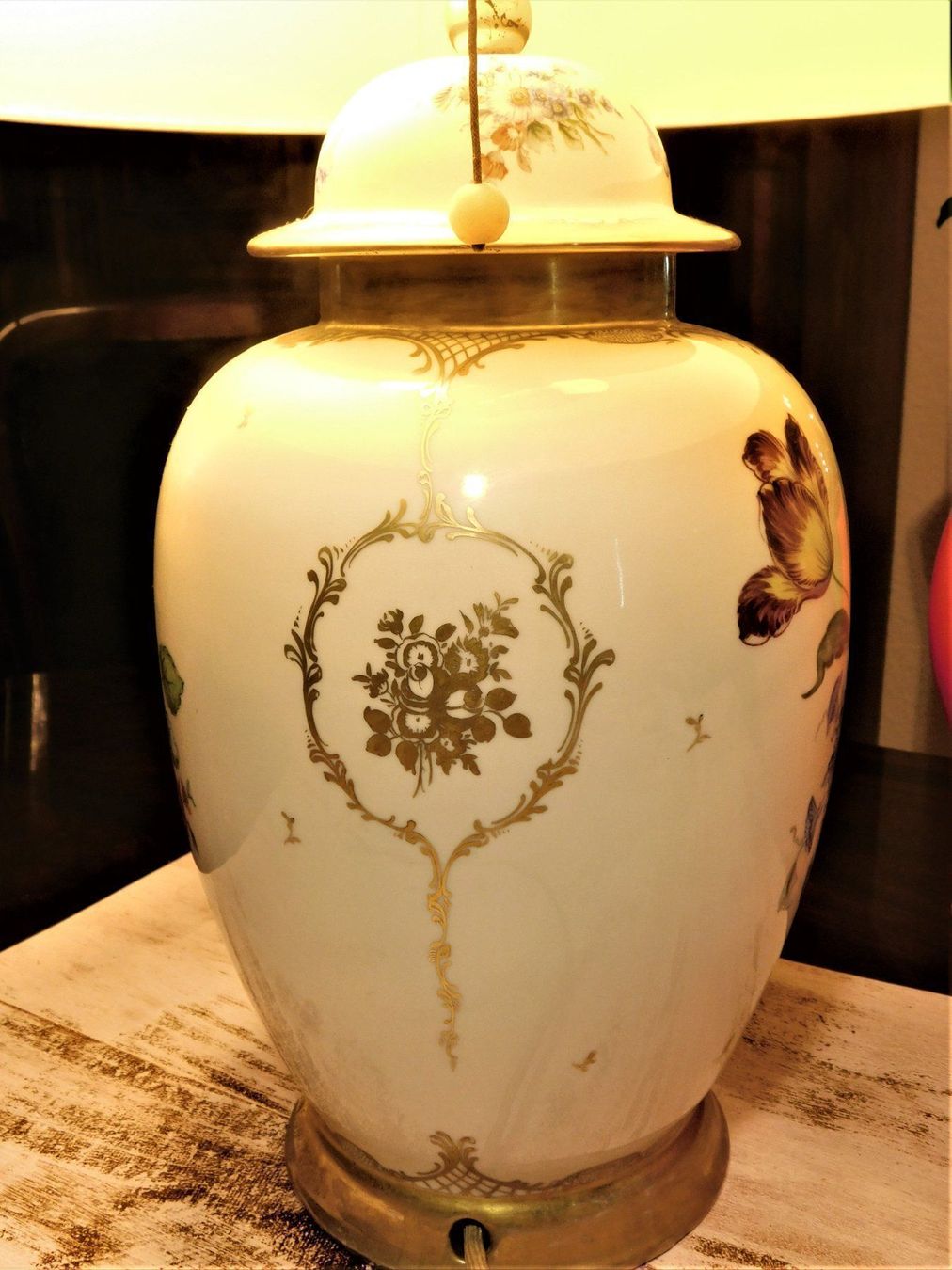 Herend Lampade: Wunderschöne Antik Lampe Jahre 1930er – Usato da Emmenbrücke venduto da Ulisse-22 5