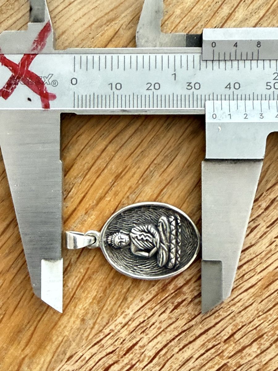 Anhänger: Anhänger Buddha 925 Silber Schmuck Sterling – Gebraucht aus Goldach von Donpancho 3