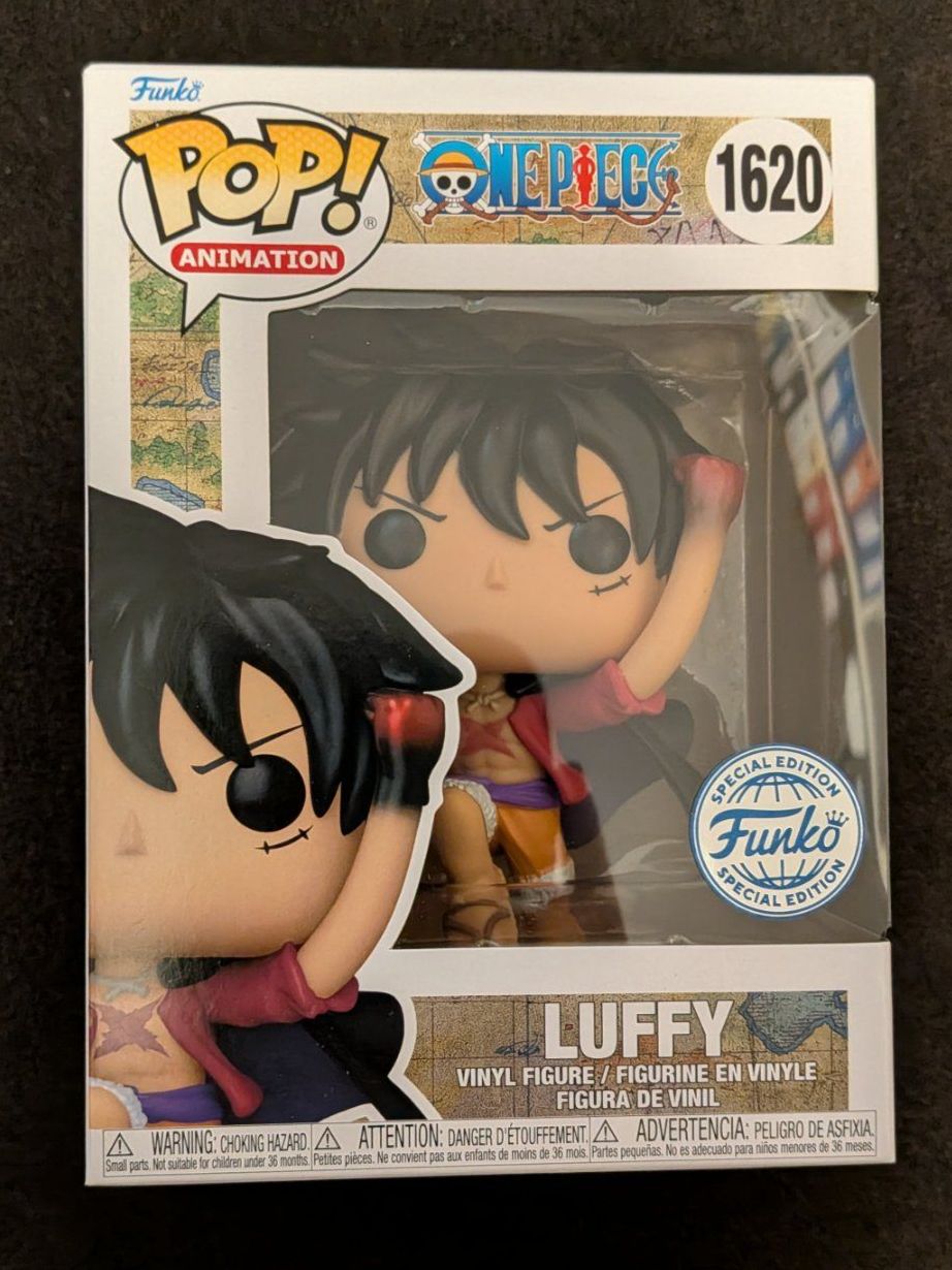 Funko Statuette: Funko Pop! One Piece - Luffy #1620 – Nuovo e nell'imballaggio originale da Obfelden venduto da RCO85