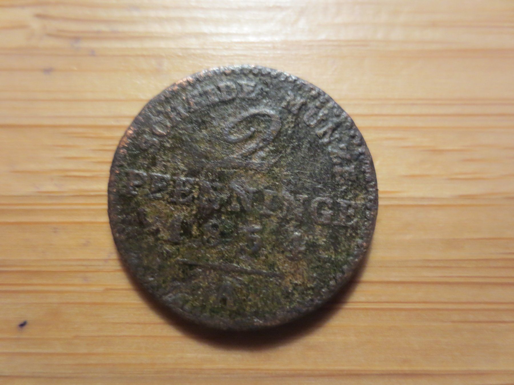 Tutti le monete: 2 Pfennige 1854 – Usato da Weier im Emmental venduto da waefler03